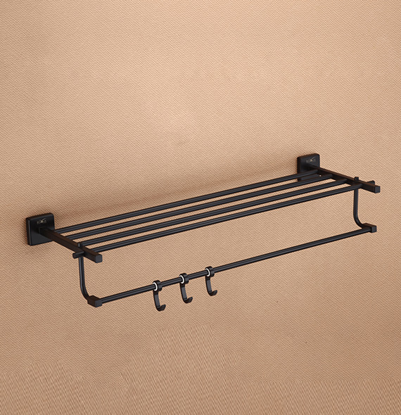 Towel Rack With Rod