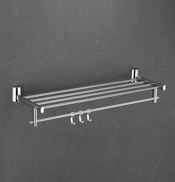 Towel Rack With Rod