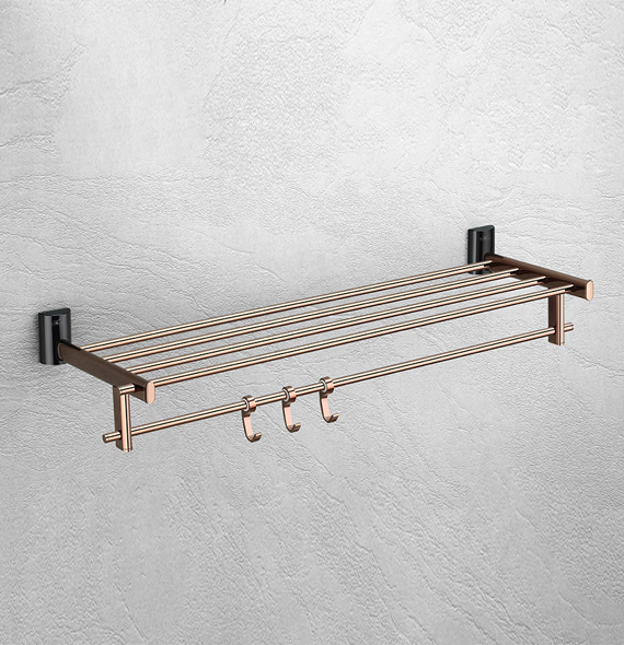 Towel Rack With Rod
