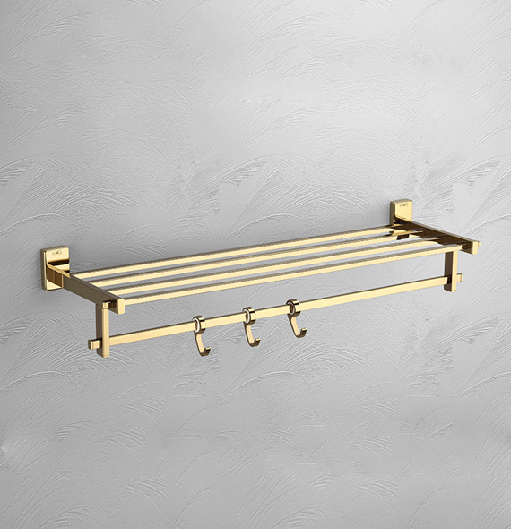 Towel Rack With Rod