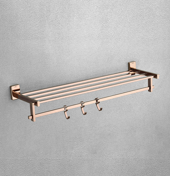 Towel Rack With Rod