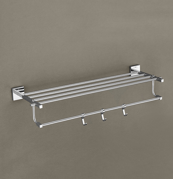 Towel Rack With Rod