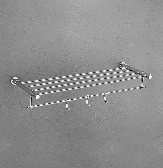 Towel Rack With Rod