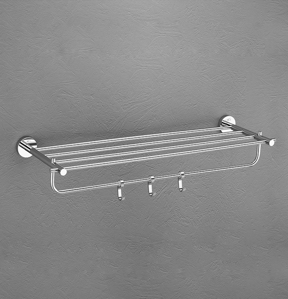 Towel Rack With Rod